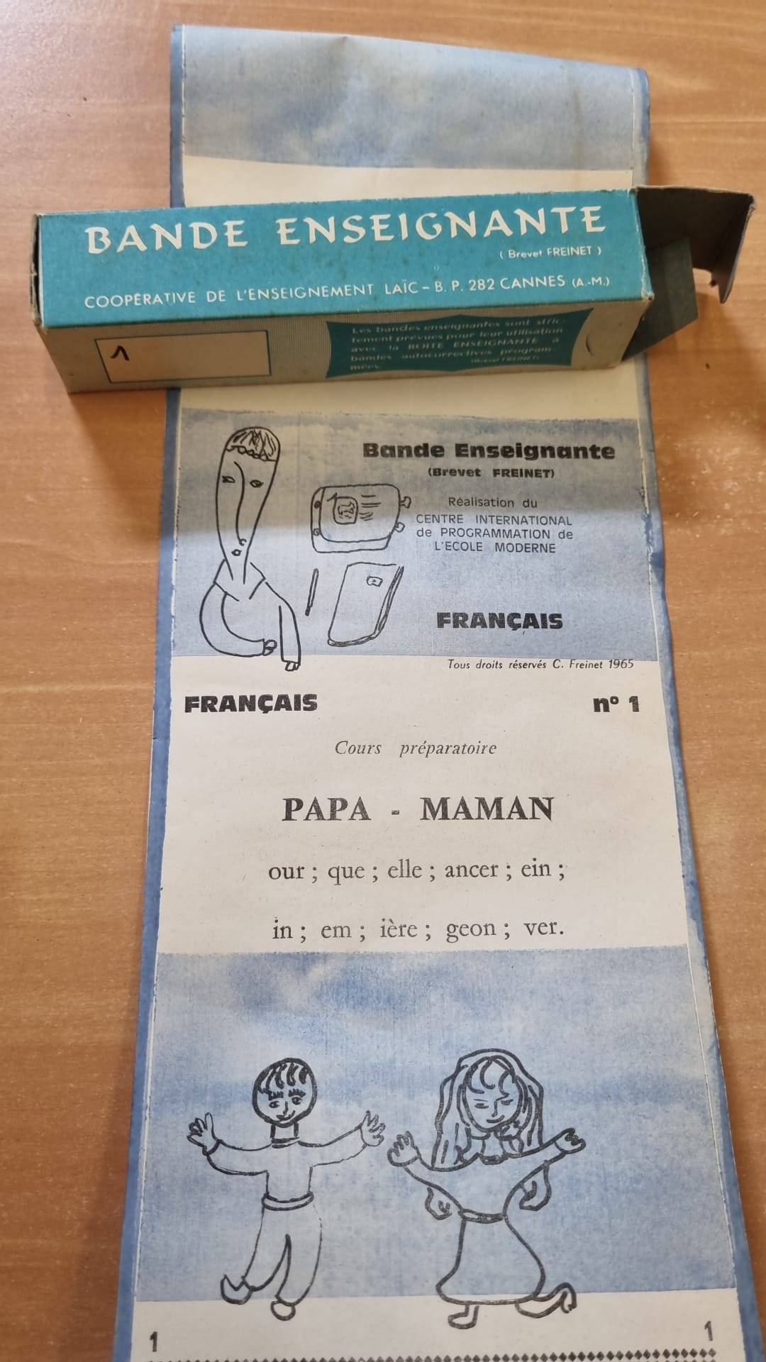 Bande enseignante Freinet