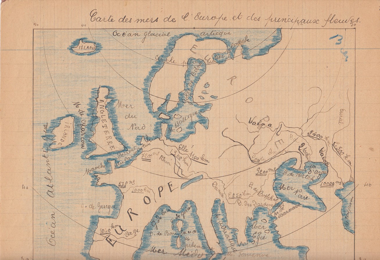 Carte dessinée