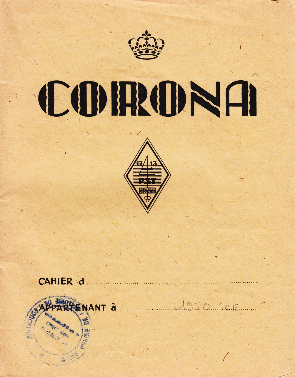 Cahier Corona