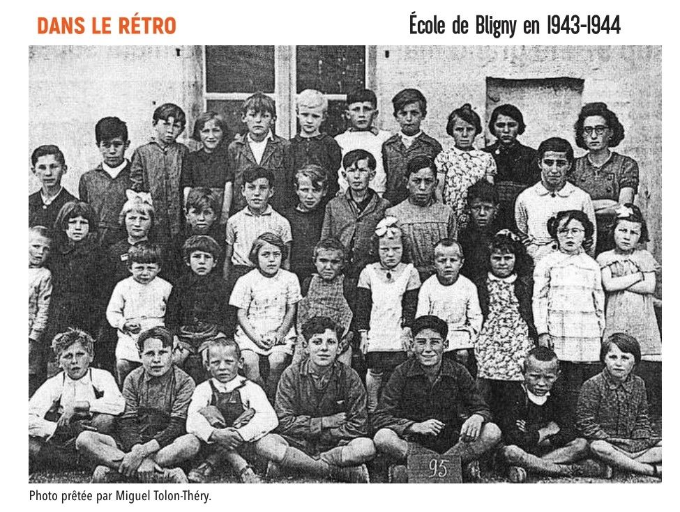 École de Bligny en 1943-1944